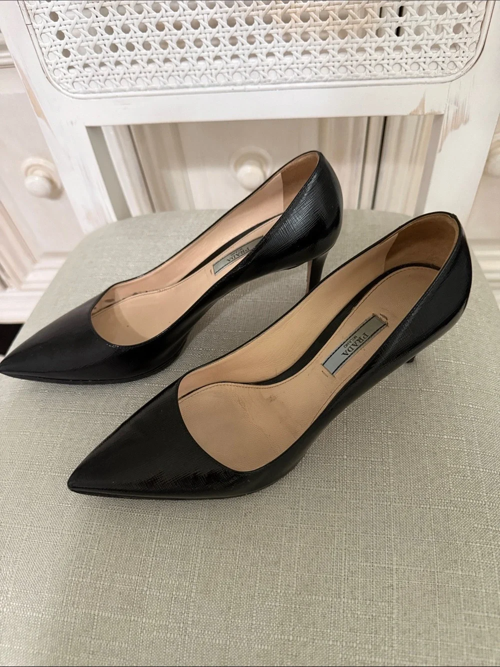 Prada sleek pumps